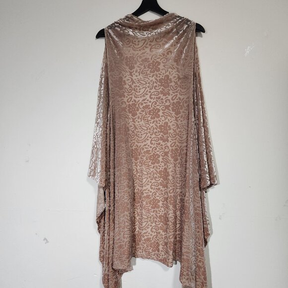 Elizabeth Gilett velvet on mesh vest - Picture 2 of 5